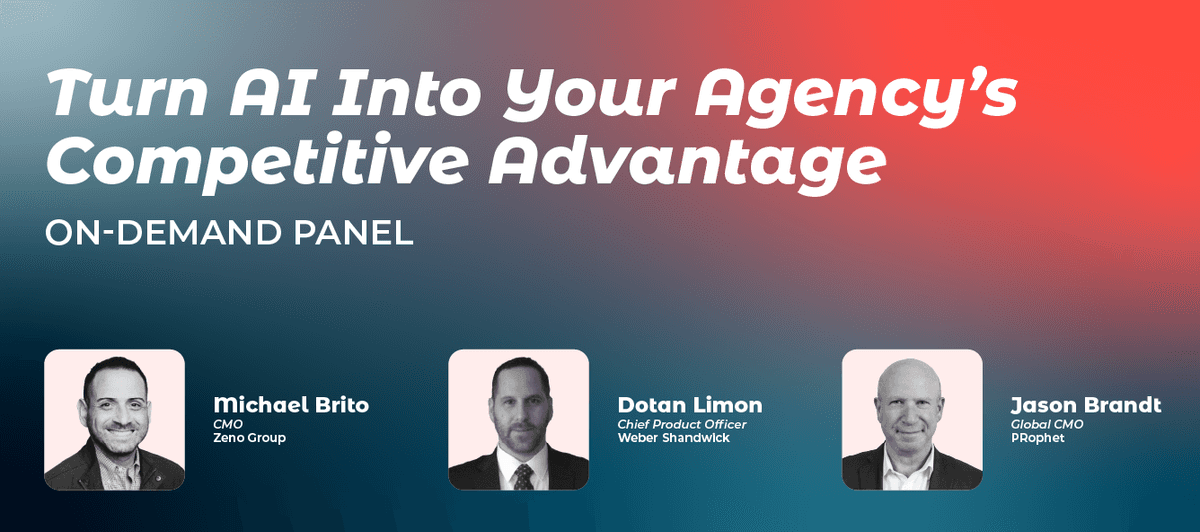 Turn AI Into Your Agency’s Competitive Advantage: A Live Panel